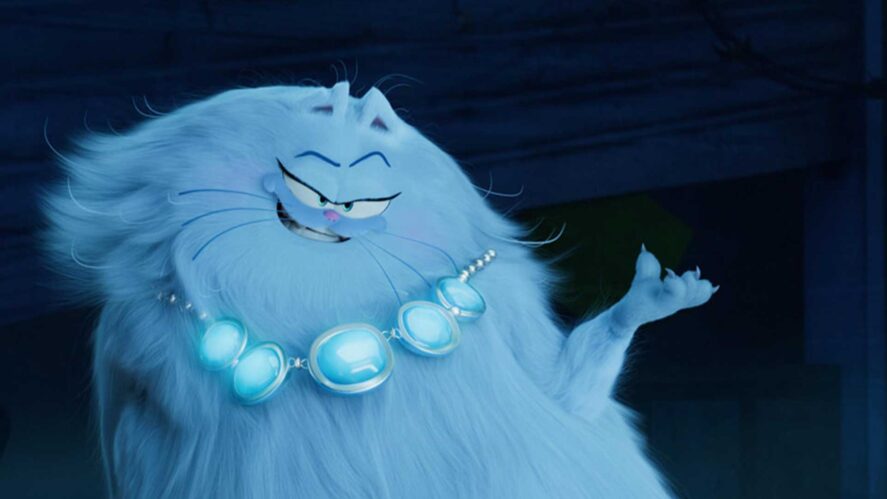 A scene from The Garfield Movie 2024