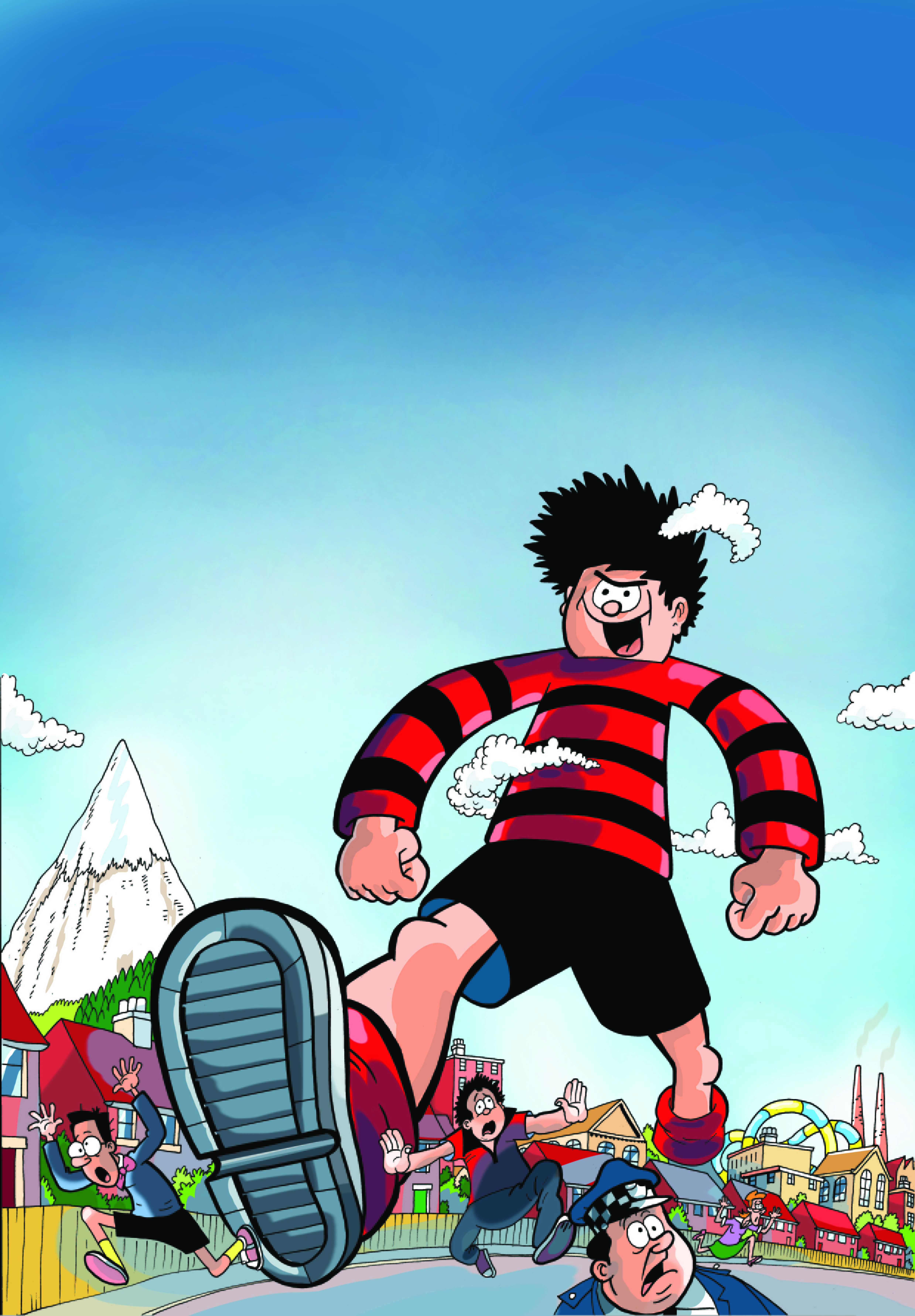 Attack of the 50 Foot Menace! | Comic Strips | Dennis on